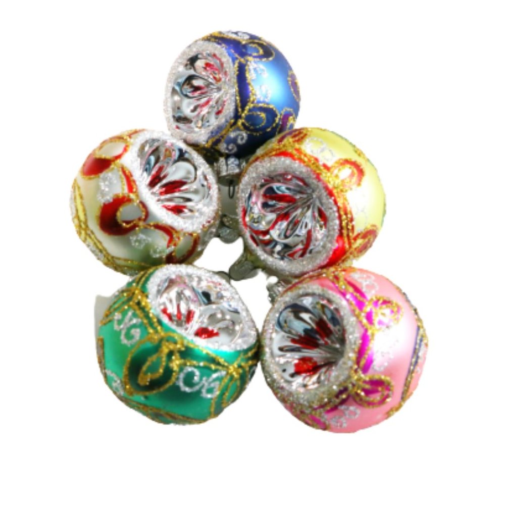 Christmas Classics Vintage Glass Ornaments